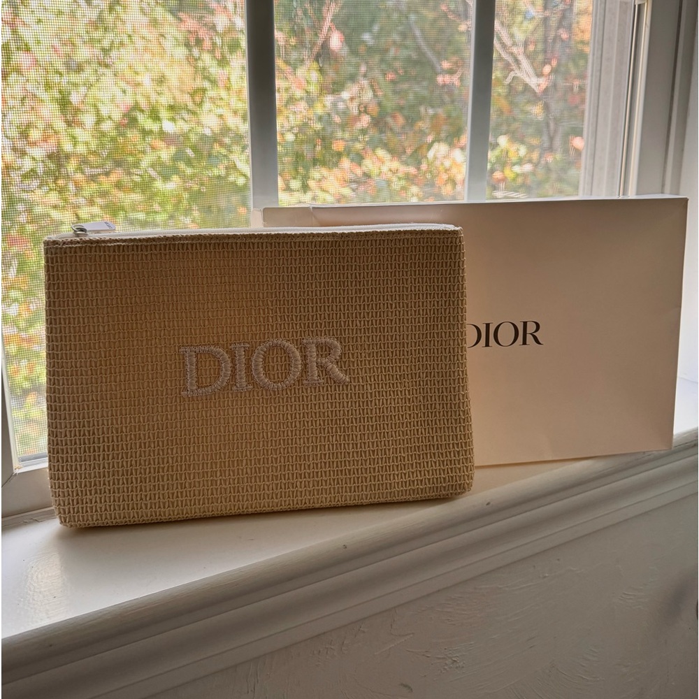 Dior cosmetic bag
